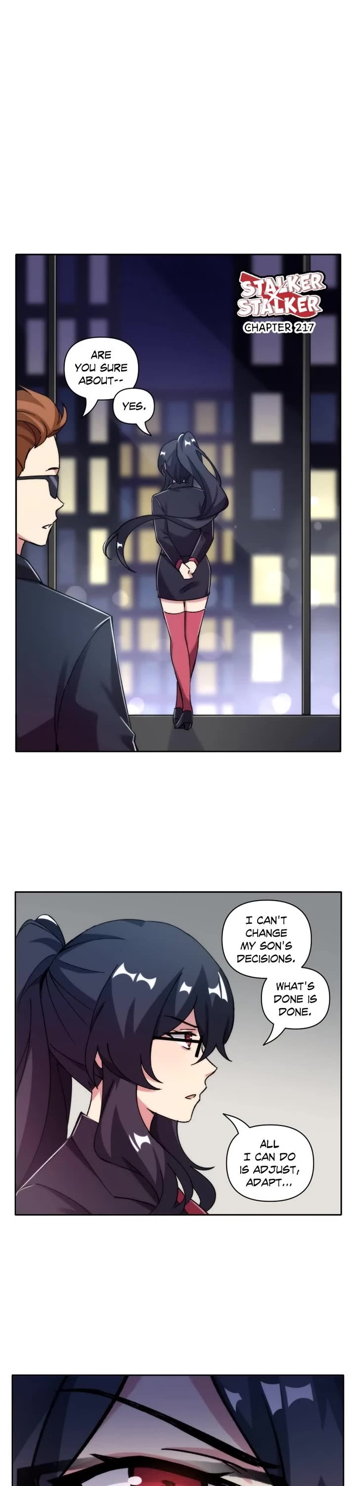 Stalker x Stalker Chapter 217 page 1 - Chapter 217: (S3) Episode 217