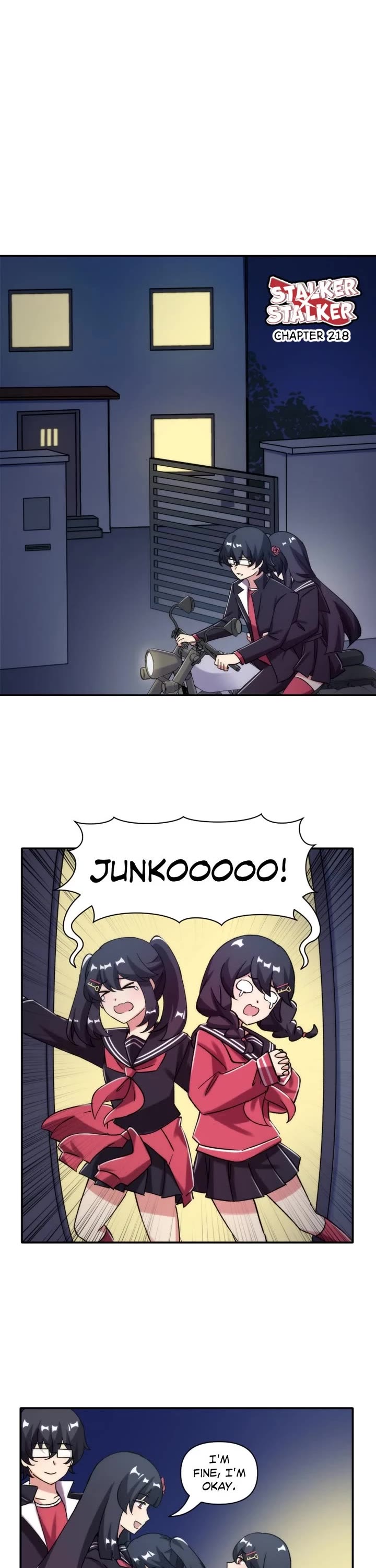 Stalker x Stalker Chapter 218 page 1 - Chapter 218: (S3) Episode 218