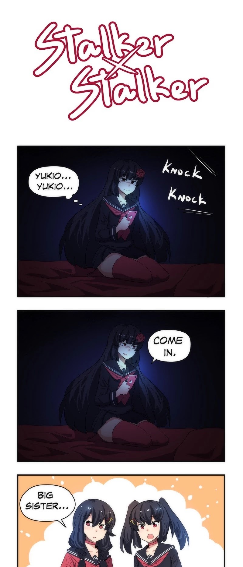 Stalker x Stalker Chapter 22 page 1 - Chapter 22: Big Sister