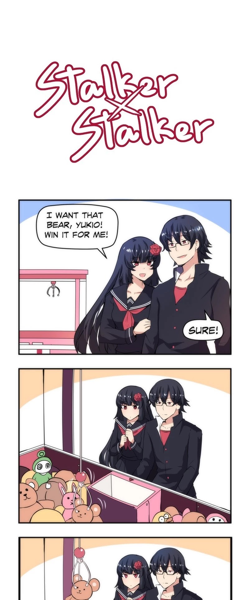 Stalker x Stalker Chapter 25 page 1 - Chapter 25: Crane Gaming
