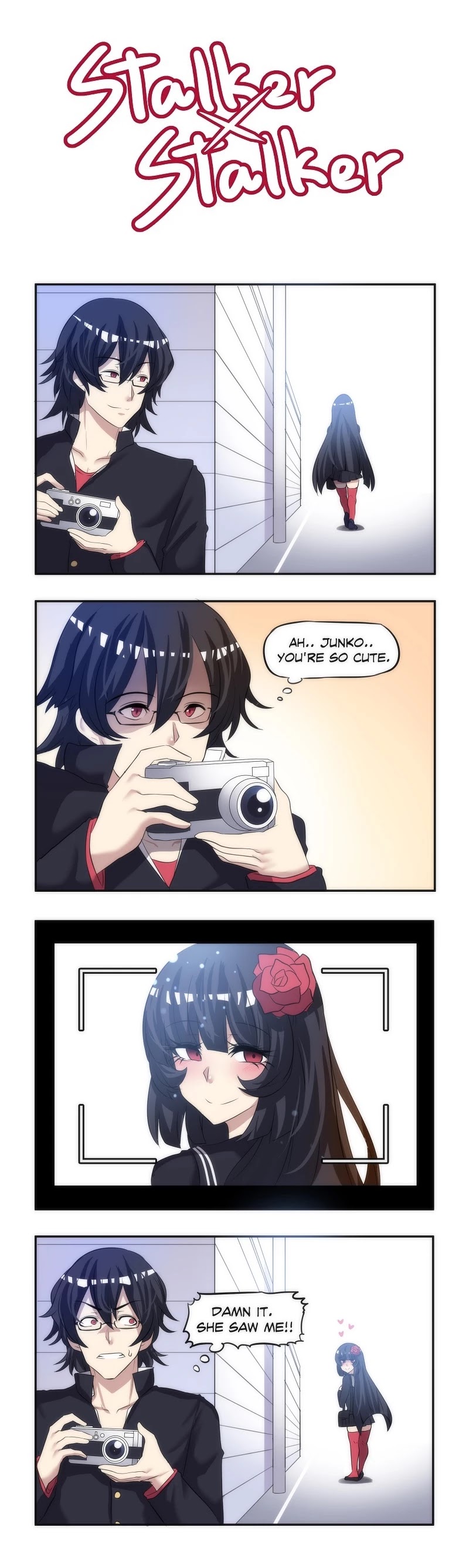 Stalker x Stalker Chapter 3 page 1 - Chapter 3: She Knows
