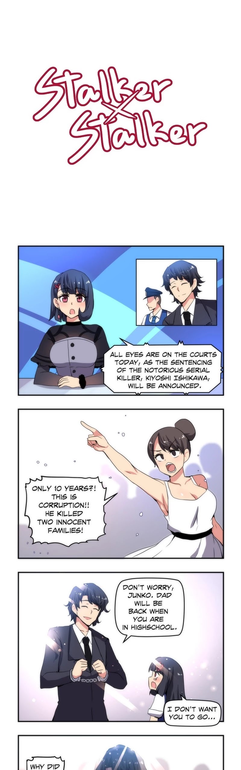 Stalker x Stalker Chapter 35 page 1 - Chapter 35: 10 Years