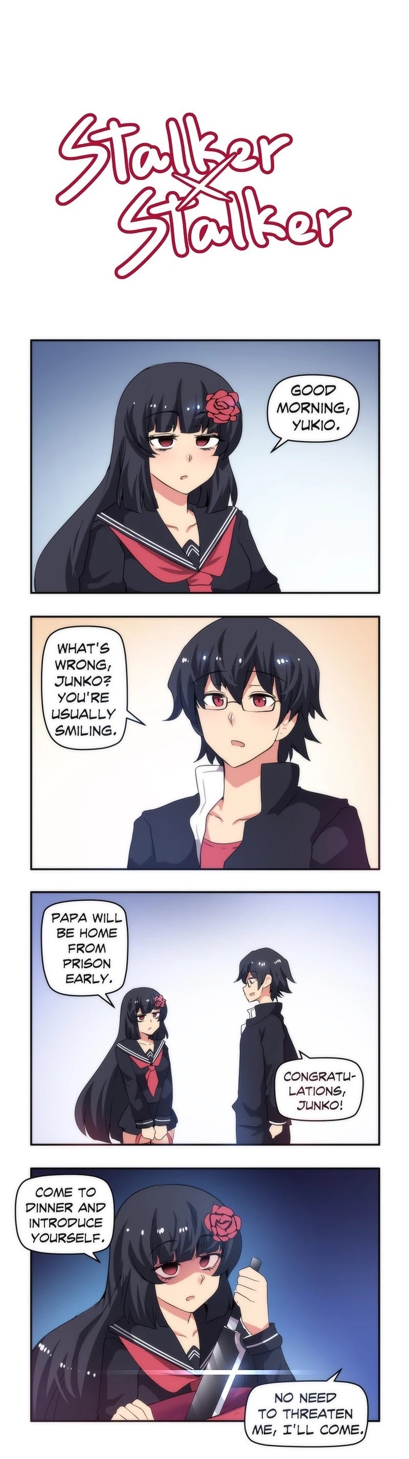 Stalker x Stalker Chapter 38 page 1 - Chapter 38: Dinner Invitation