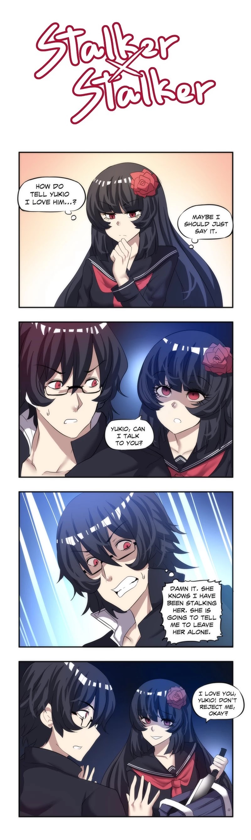 Stalker x Stalker Chapter 4 page 1 - Chapter 4: I Love You