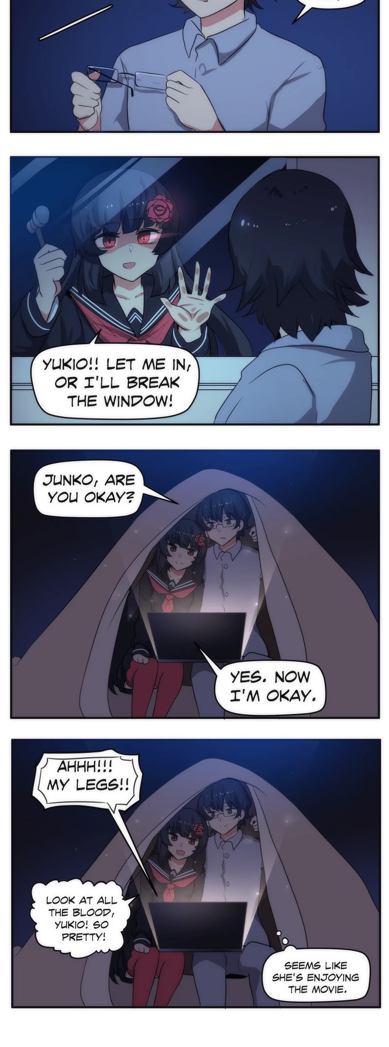 Stalker x Stalker Chapter 45 page 2 - Chapter 45: Movie Night