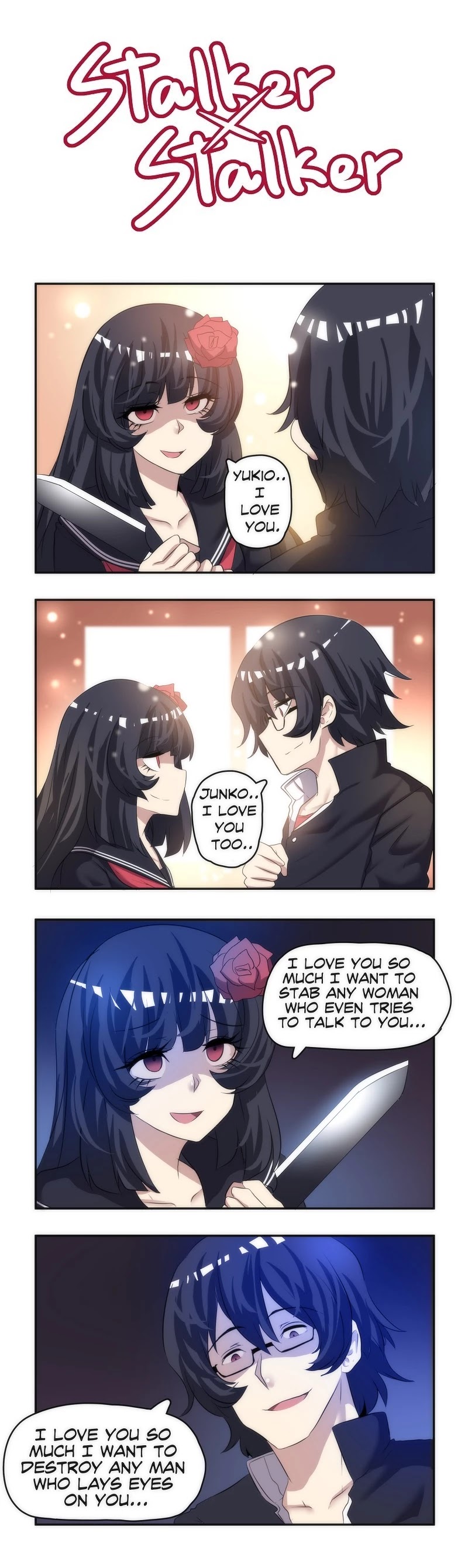 Stalker x Stalker Chapter 5 page 1 - Chapter 5: Mutual Confession