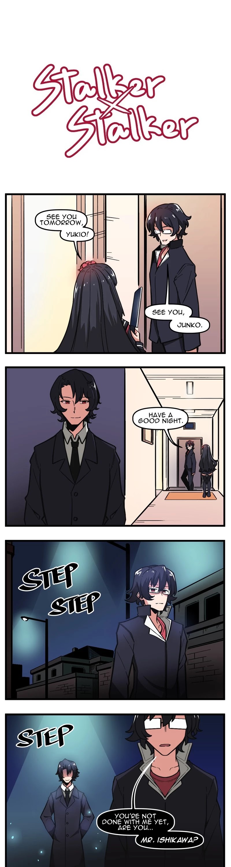 Stalker x Stalker Chapter 54 page 1 - Chapter 54: Blood Moon