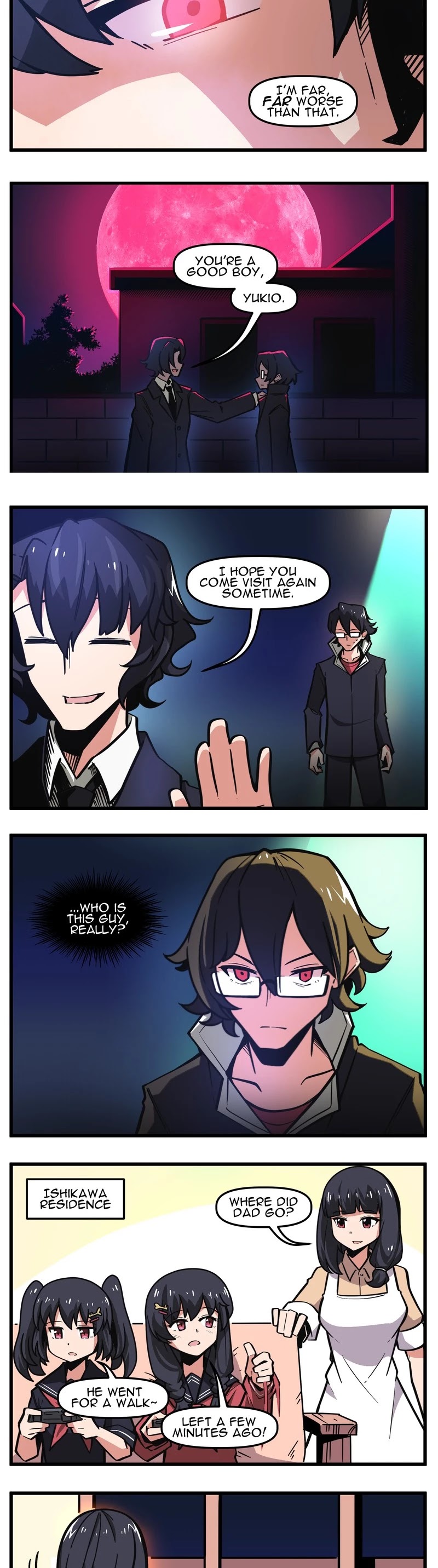 Stalker x Stalker Chapter 54 page 4 - Chapter 54: Blood Moon