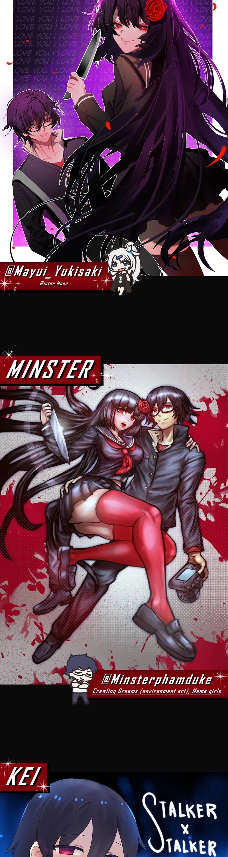 Stalker x Stalker Chapter 67.6 page 4 - Chapter 67.6: 1 MILLION SUBSCRIBERS & CANVAS AWARDS!