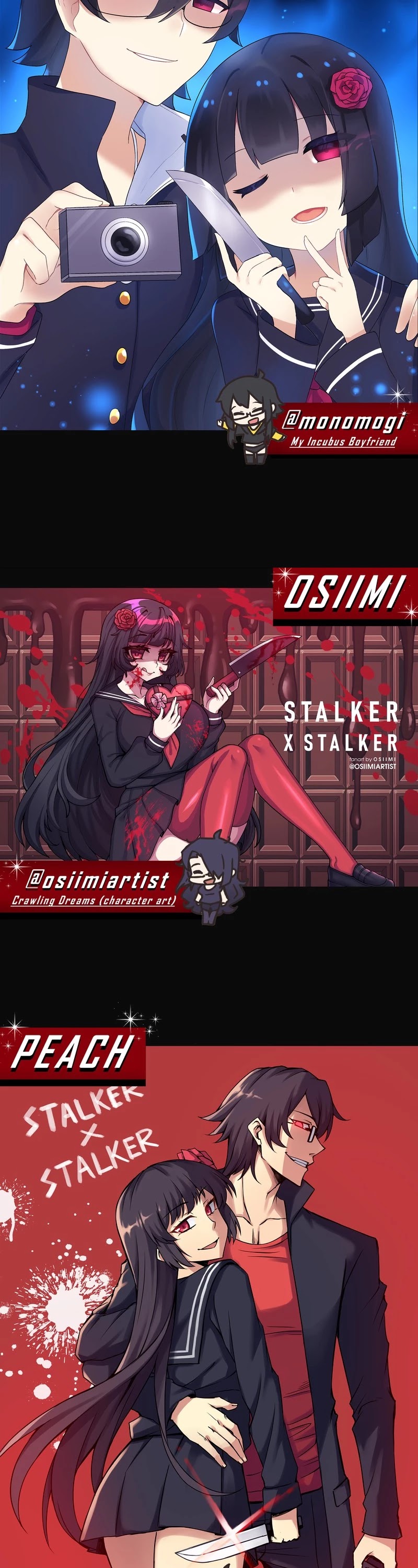 Stalker x Stalker Chapter 67.6 page 5 - Chapter 67.6: 1 MILLION SUBSCRIBERS & CANVAS AWARDS!