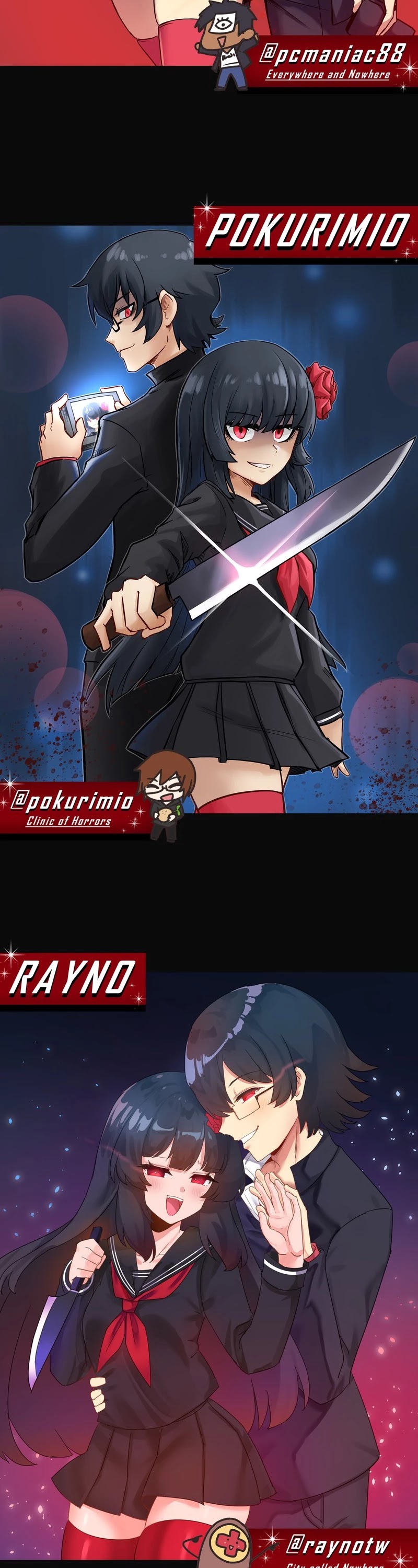 Stalker x Stalker Chapter 67.6 page 6 - Chapter 67.6: 1 MILLION SUBSCRIBERS & CANVAS AWARDS!