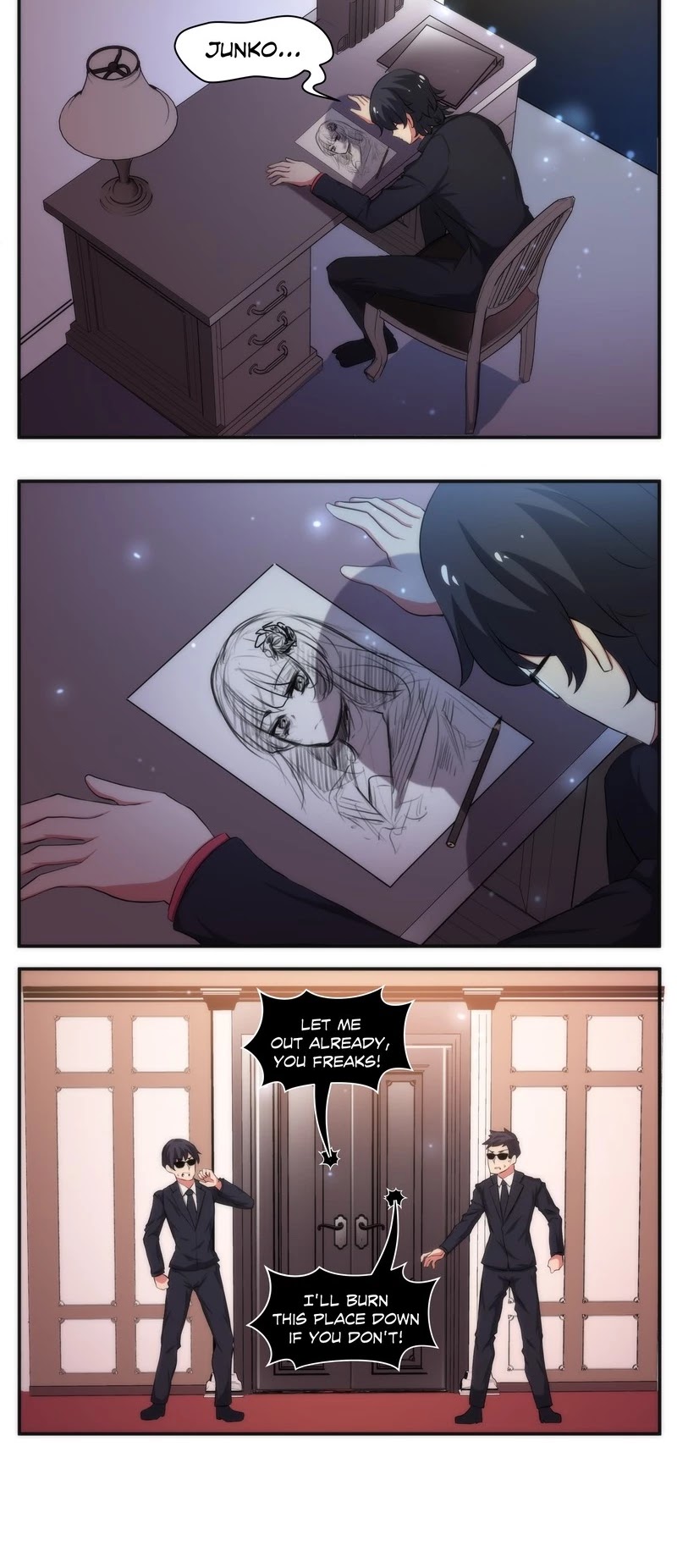 Stalker x Stalker Chapter 80 page 2 - Chapter 80: The Study Room