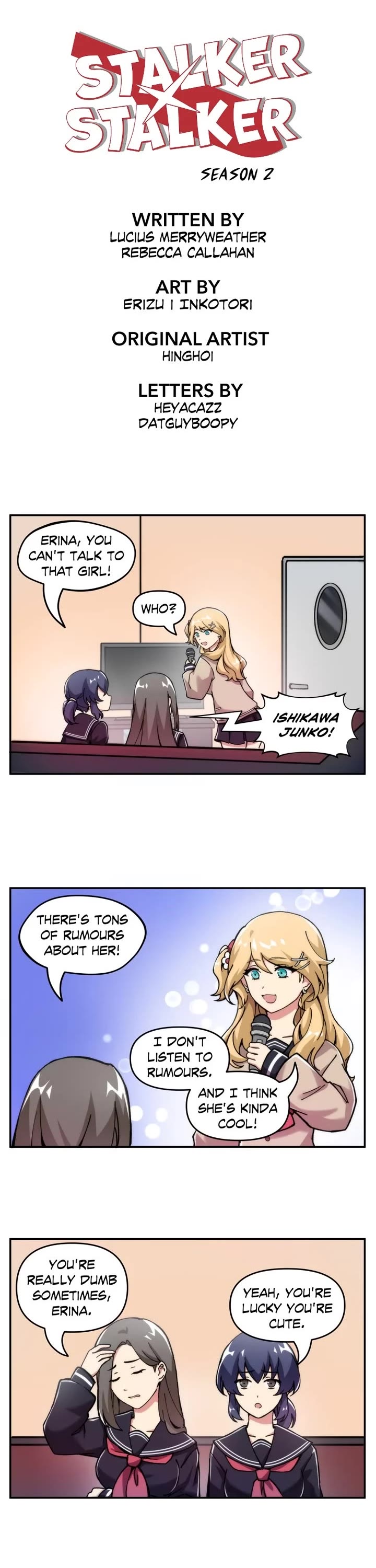 Stalker x Stalker Chapter 98 page 1 - Chapter 98