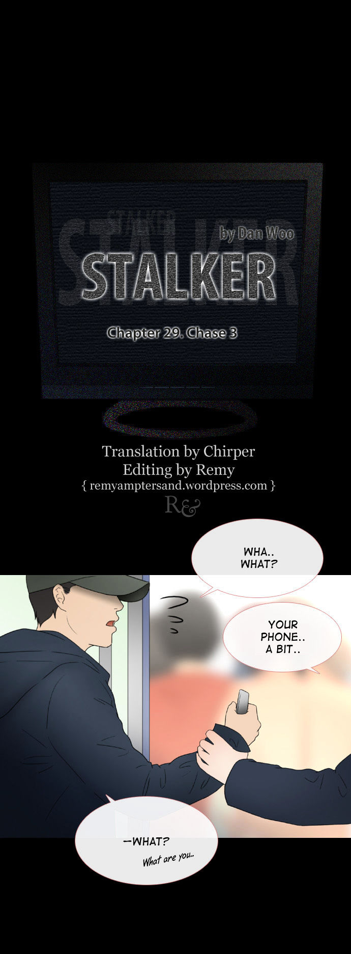 Stalker Chapter 29 page 3 - Chapter 29 : Chase 3