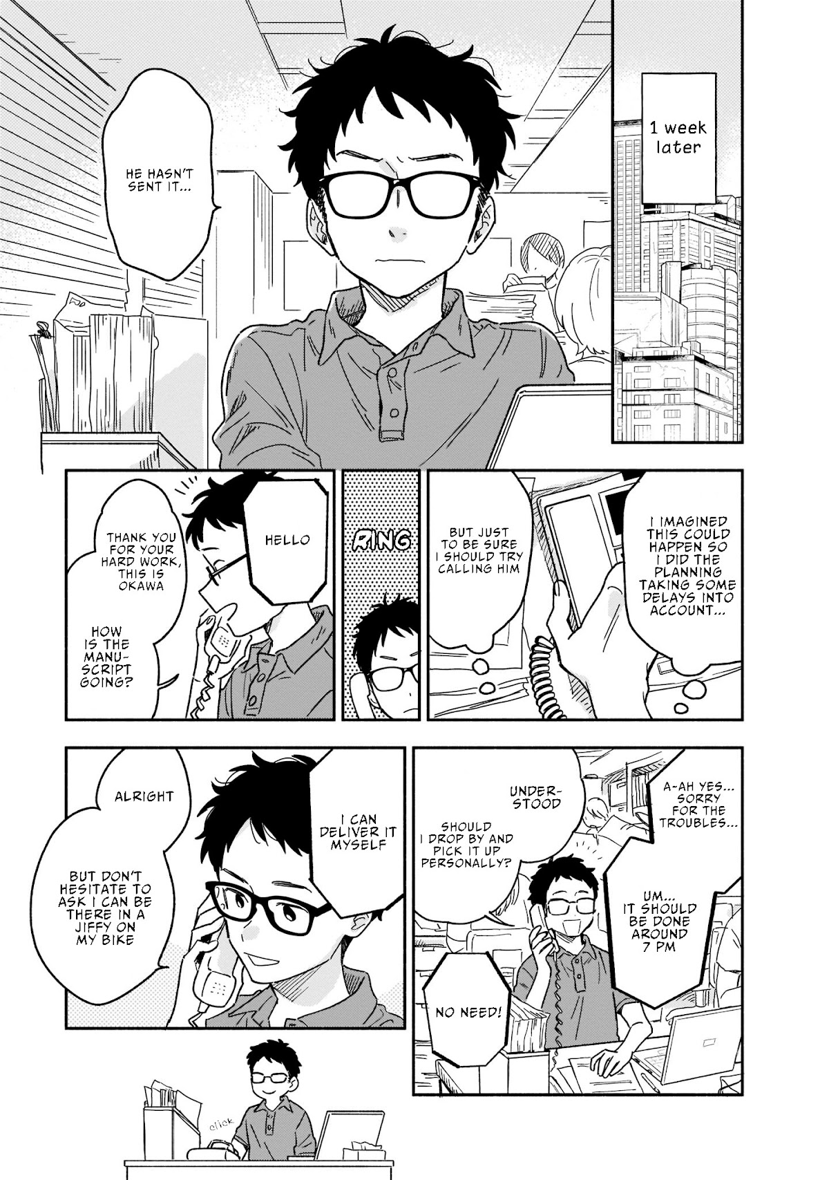 Stalkers Chapter 15 page 6 - Chapter 15: I’ll wait for your manuscript