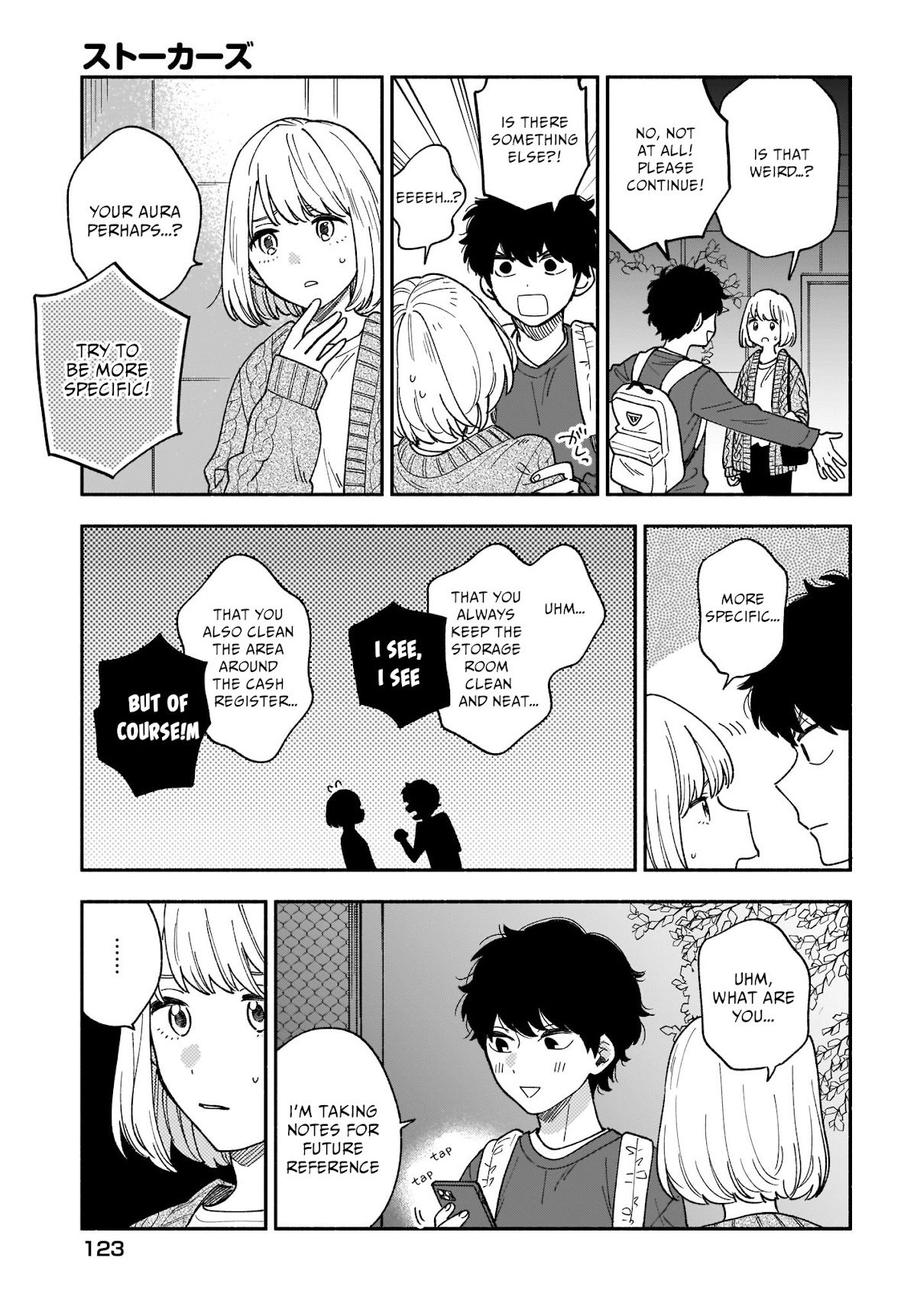 Stalkers Chapter 19 page 16 - Chapter 19: I want to know more about you