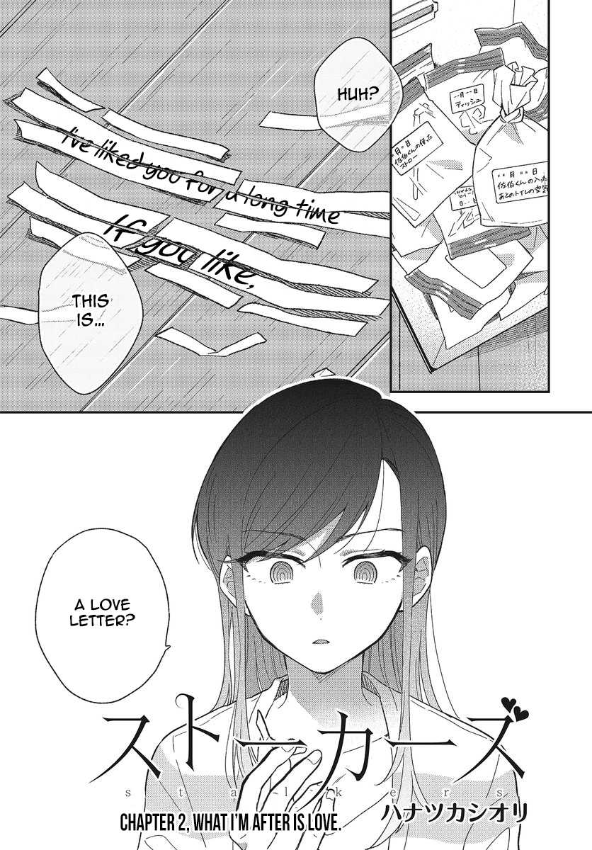 Stalkers Chapter 2 page 3 - Chapter 2: What i'm after is love part 2