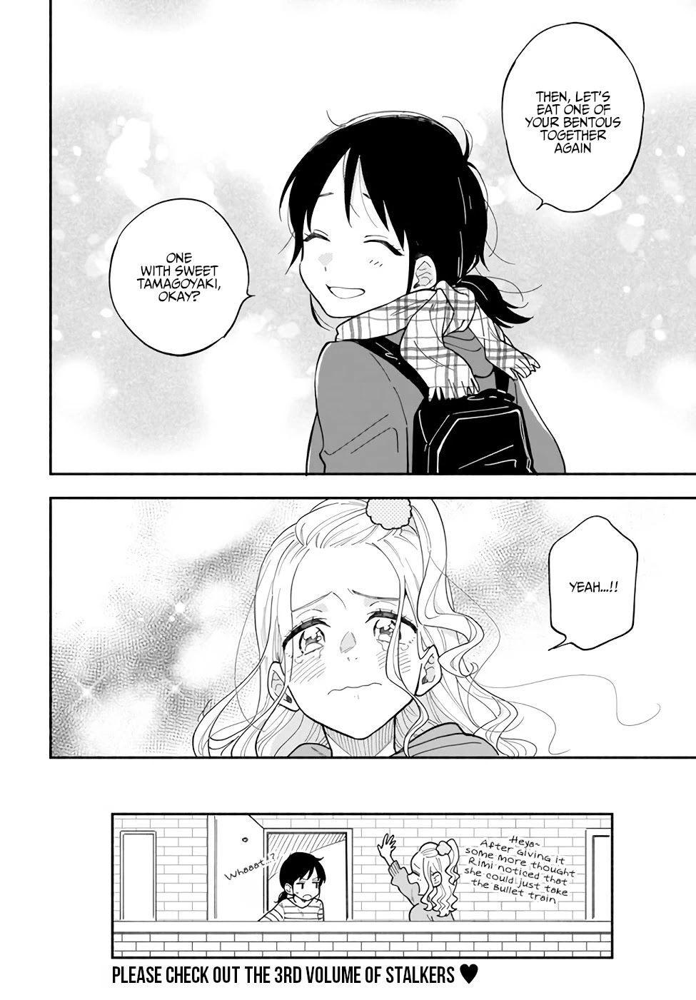 Stalkers Chapter 24.5 page 15 - Chapter 24.5: A bentou’s tamagoyaki is best when it is sweet