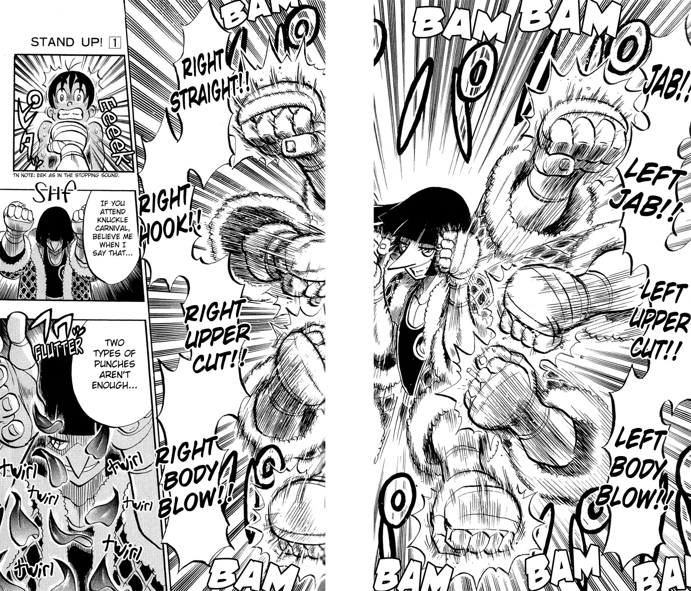 Stand Up! (Masaya Itagaki) Chapter 4 page 13 - Chapter 4: Knuckle Carnival, Opening Round