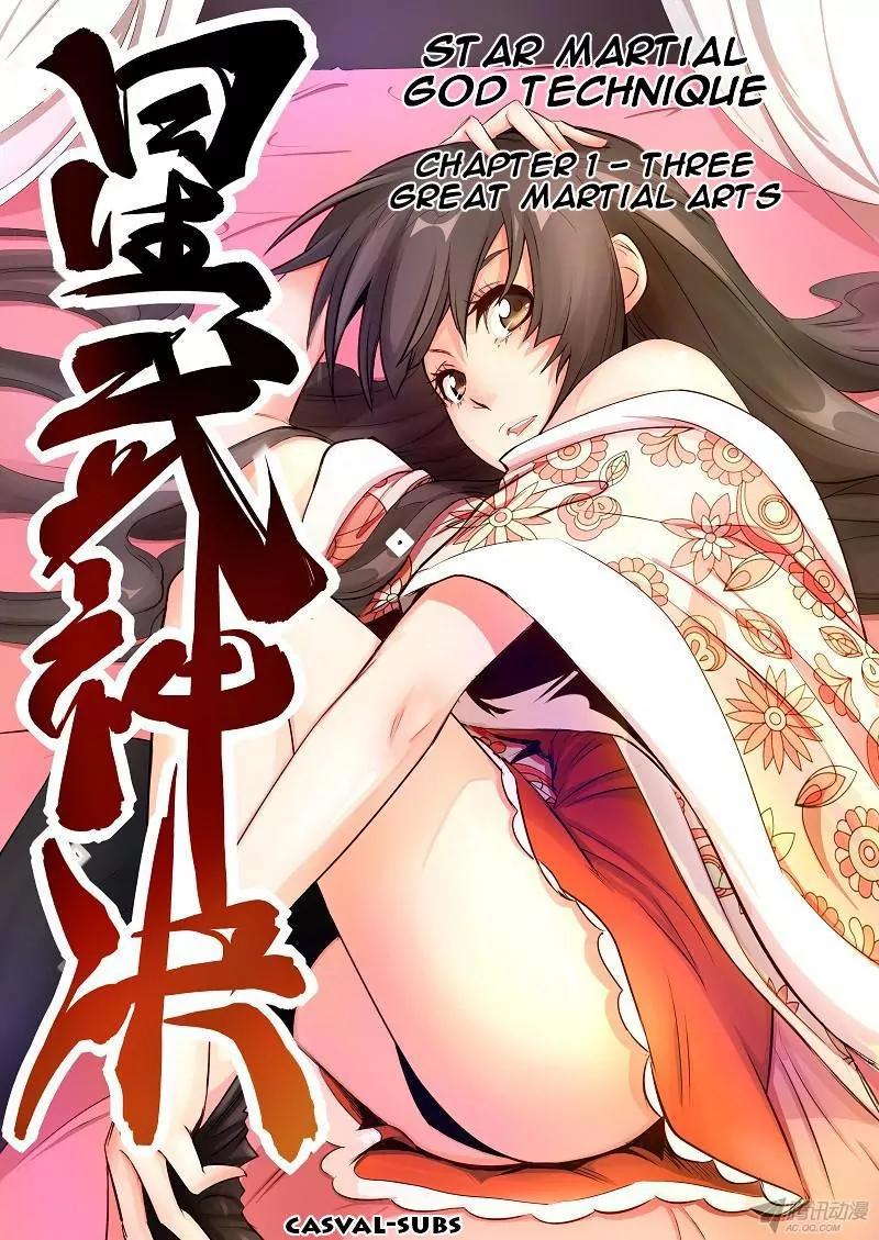 Star Martial God Technique Chapter 1 page 2 - Chapter 1: Three Great Martial Arts (1)
