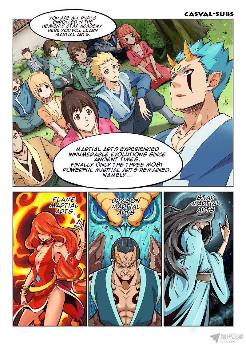 Star Martial God Technique Chapter 1 page 6 - Chapter 1: Three Great Martial Arts (1)