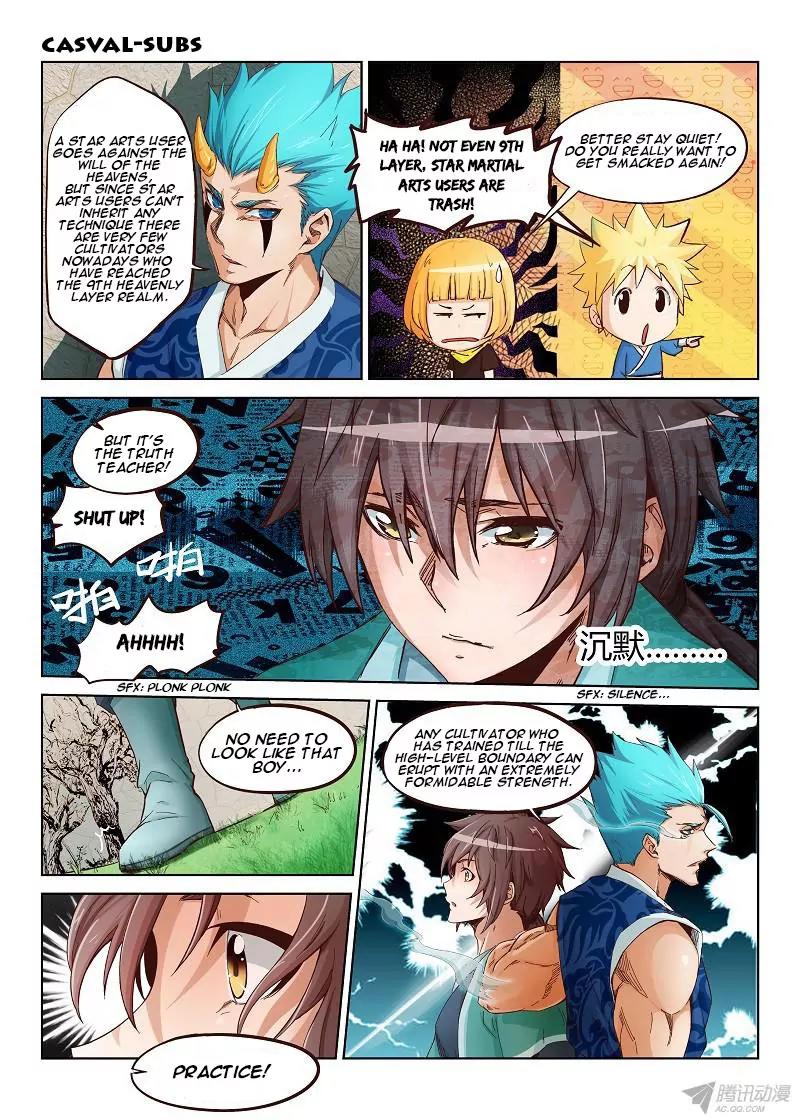 Star Martial God Technique Chapter 2 page 4 - Chapter 2: Three Great Martial Arts (2)