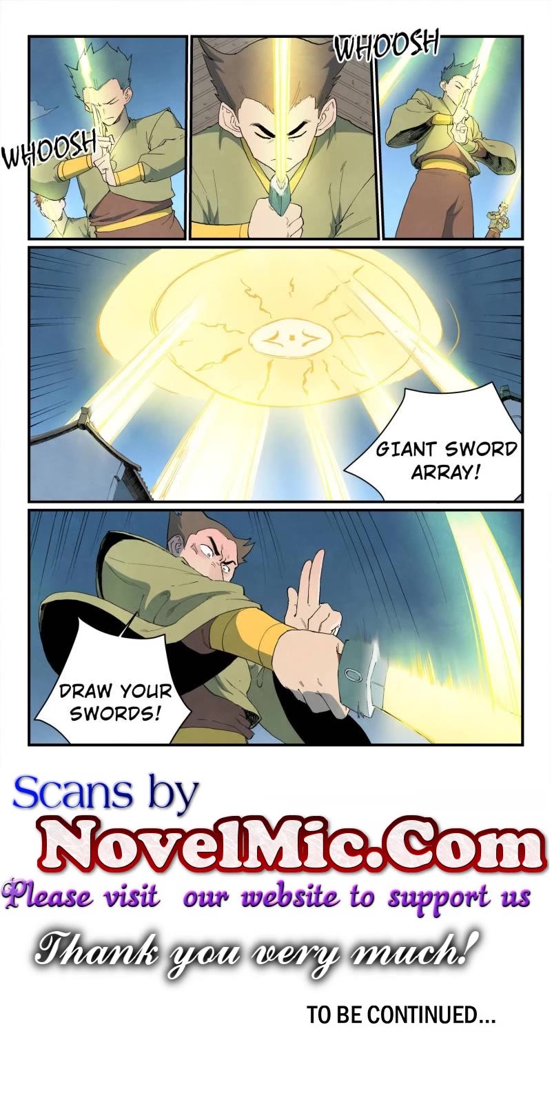 Star Martial God Technique Chapter 835 page 9 - Chapter 835: Giant Sword Array