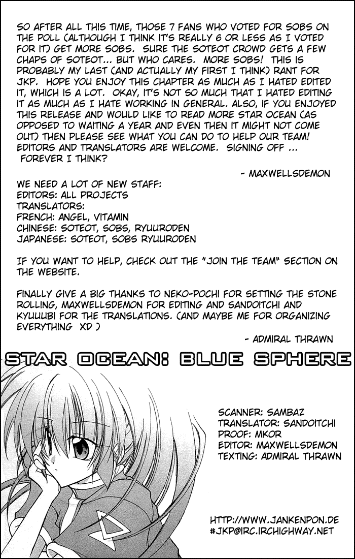 Star Ocean: Blue Sphere Chapter 14 page 34 - Chapter 14