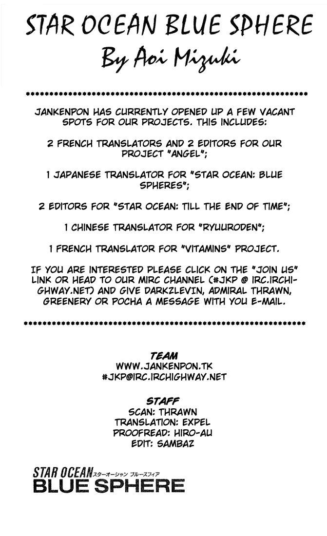 Star Ocean: Blue Sphere Chapter 6 page 40 - Chapter 6