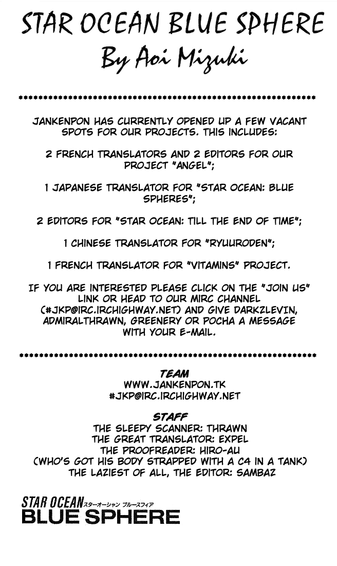 Star Ocean: Blue Sphere Chapter 8 page 37 - Chapter 8