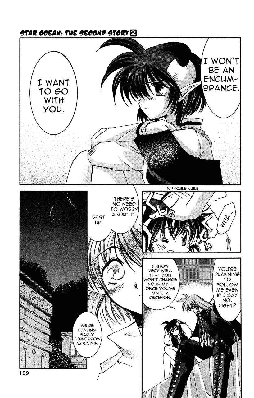Star Ocean: The Second Story Chapter 10.2 page 9 - Chapter 10 v2 : NAVIGATION : 10 - A Feeling Lag