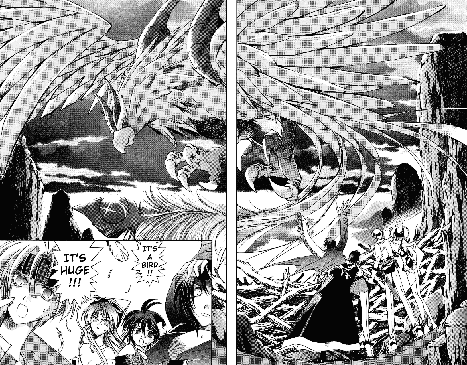 Star Ocean: The Second Story Chapter 12.2 page 33 - Chapter 12 v2 : NAVIGATION : 12 - The Two-Headed Dragon and the Heraldic Swordsman