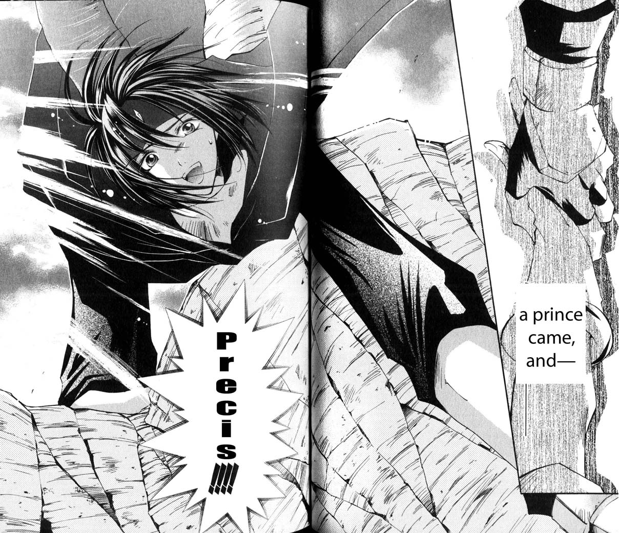 Star Ocean: The Second Story Chapter 17.2 page 14 - Chapter 17 v2 : NAVIGATION : 17 - Scene of a Rescue at a Cliff!