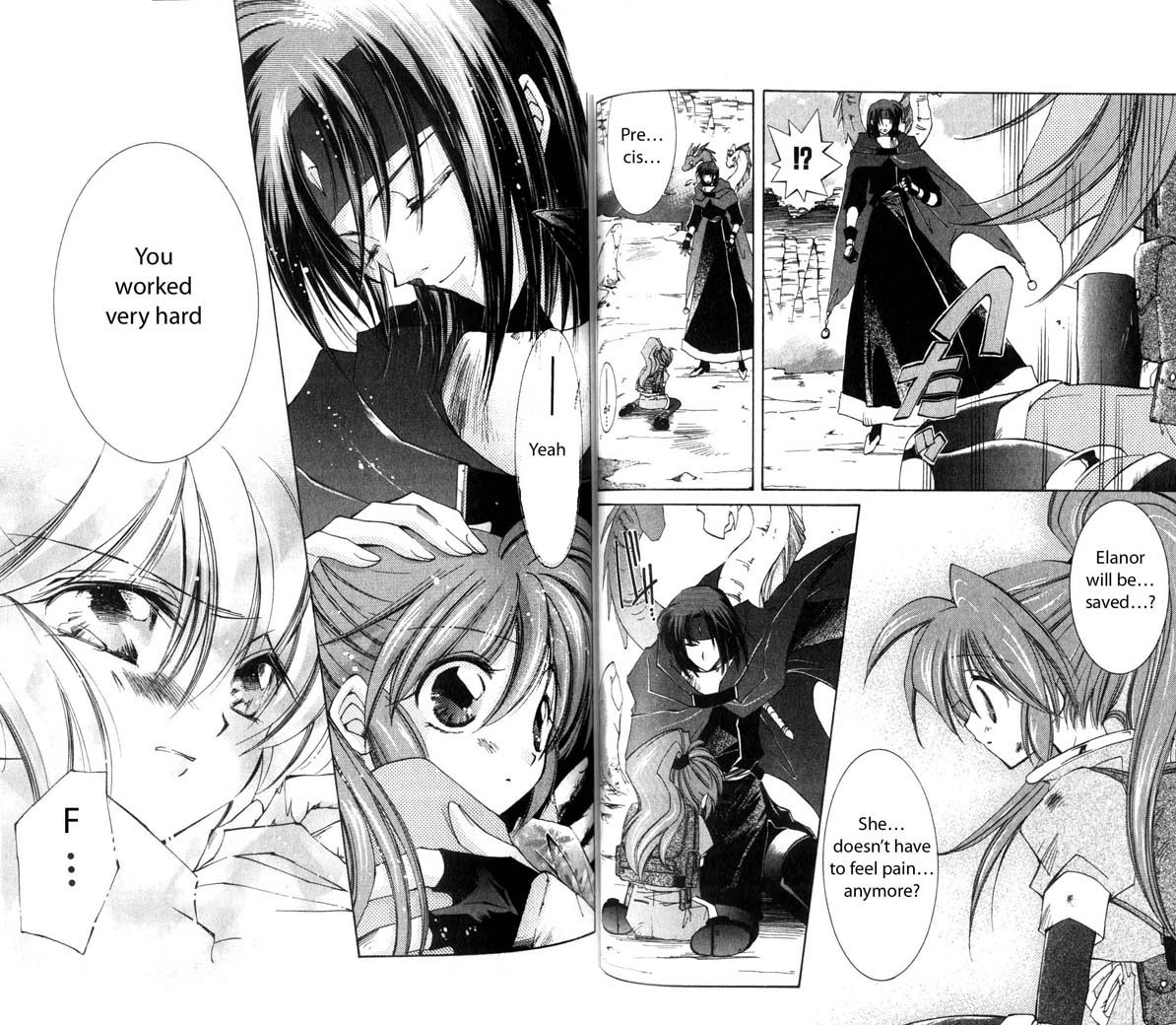 Star Ocean: The Second Story Chapter 17.2 page 16 - Chapter 17 v2 : NAVIGATION : 17 - Scene of a Rescue at a Cliff!