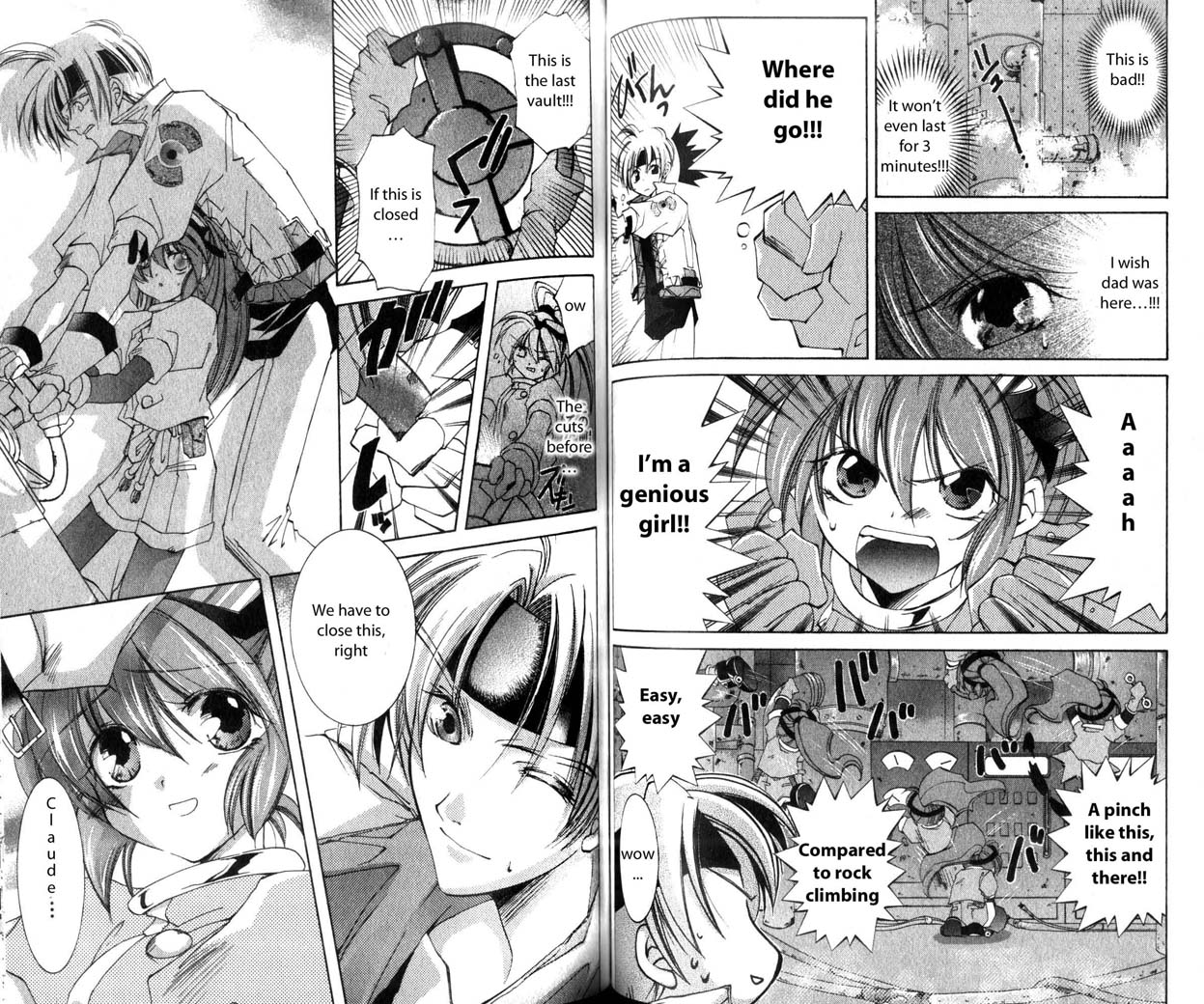Star Ocean: The Second Story Chapter 18.2 page 13 - Chapter 18 v2 : NAVIGATION : 18 - Troubling Square Relationship?