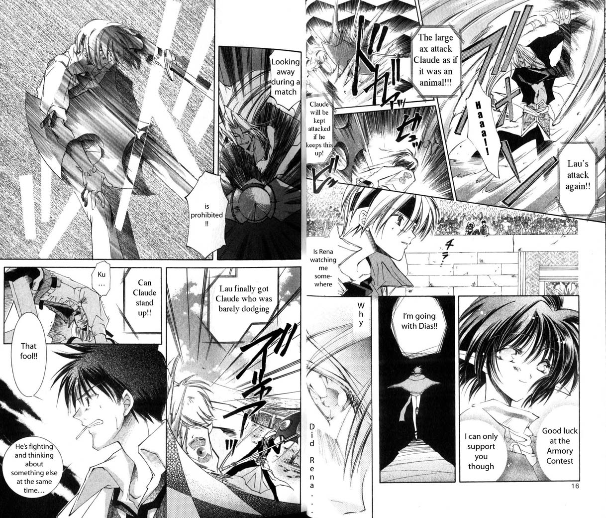 Star Ocean: The Second Story Chapter 21.2 page 7 - Chapter 21 v2 : NAVIGATION : 21 - Opening of the Armory Contest