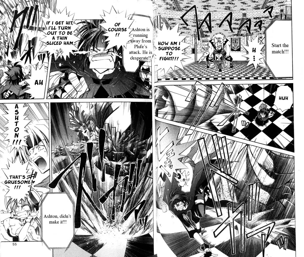 Star Ocean: The Second Story Chapter 22 page 7 - Chapter 22 v2 : NAVIGATION : 22 - Ashton Scatter in Darkness!!!... (comedy)