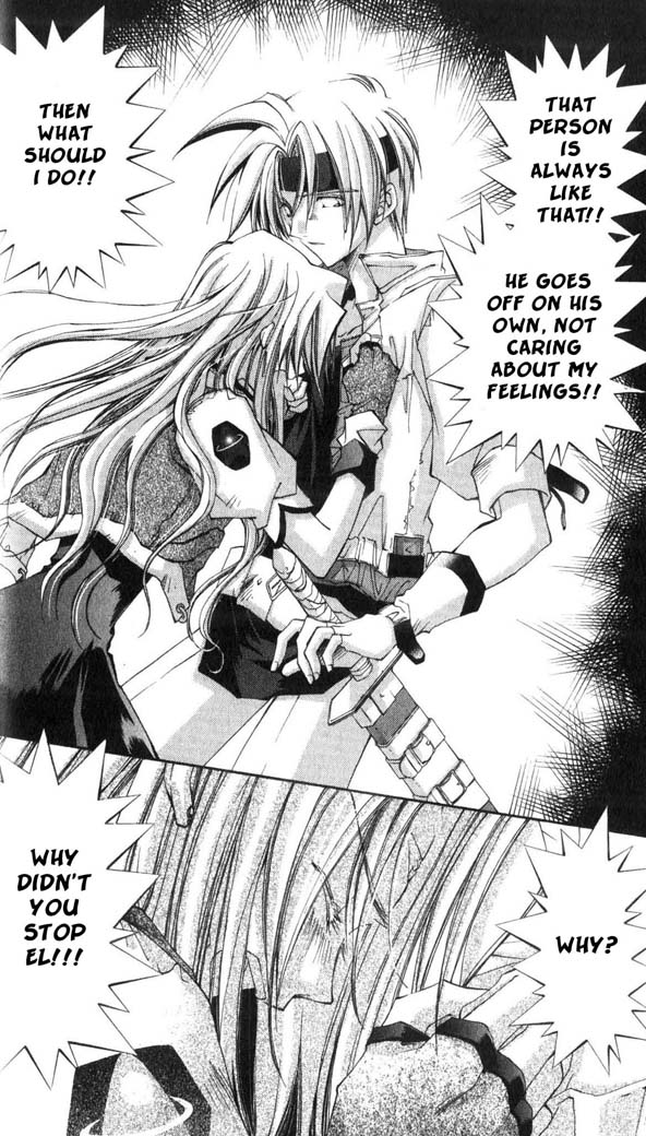 Star Ocean: The Second Story Chapter 26.2 page 18 - Chapter 26 v2 : NAVIGATION : 26 - Raquel War Front Military Base