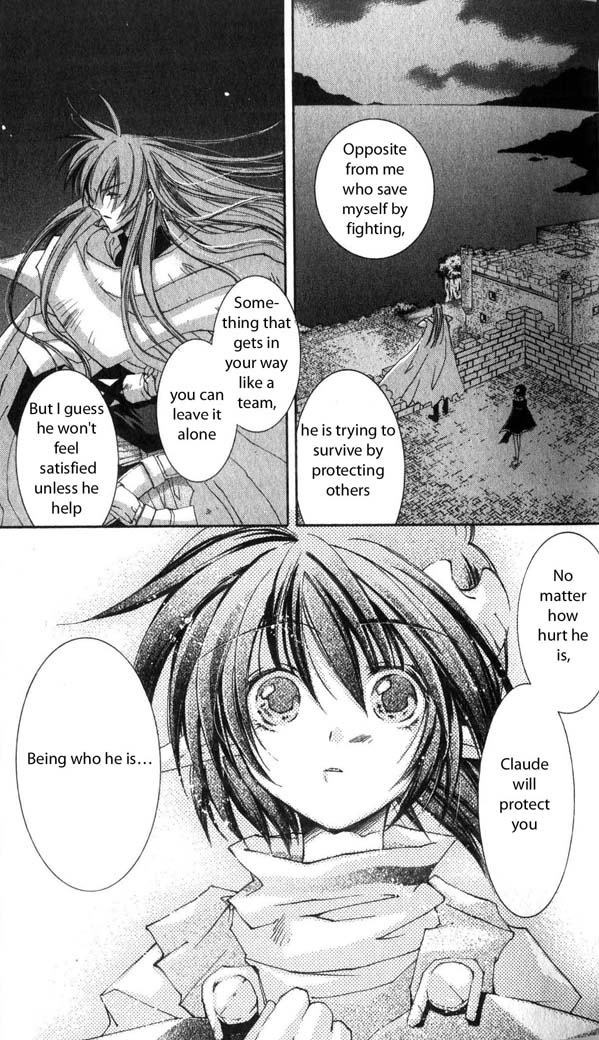 Star Ocean: The Second Story Chapter 26.2 page 33 - Chapter 26 v2 : NAVIGATION : 26 - Raquel War Front Military Base