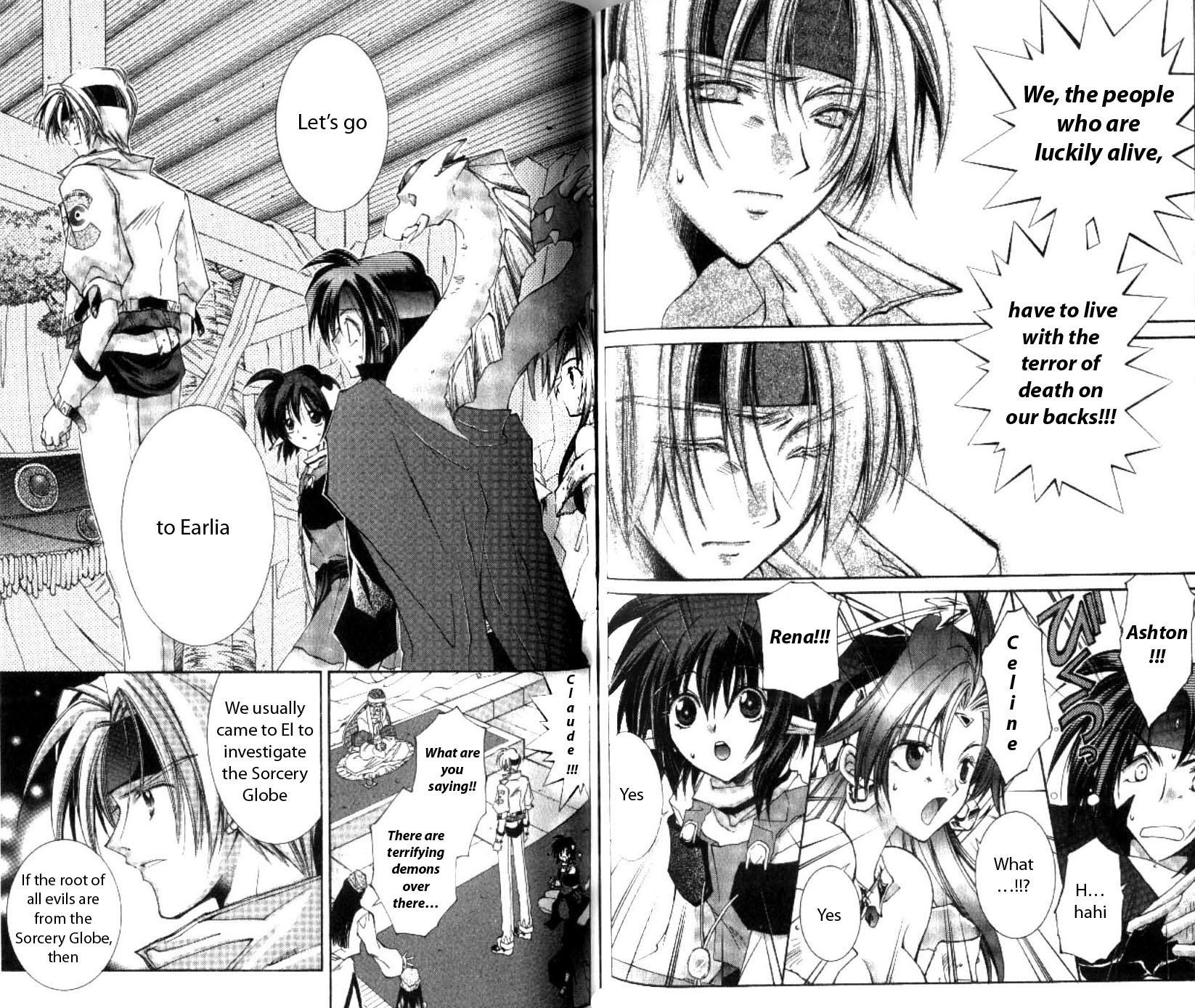 Star Ocean: The Second Story Chapter 30.2 page 6 - Chapter 30 v2 : NAVIGATION : 30 - At the Shelter Area