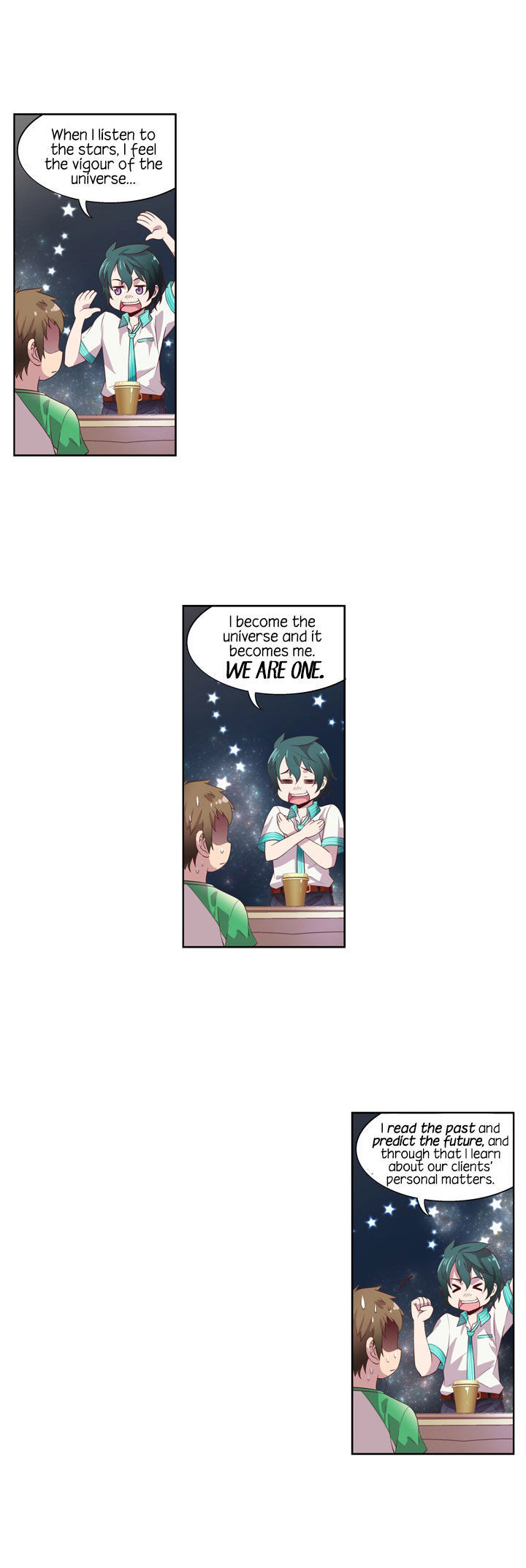 Star Star Star - Horoscope Cafe Chapter 1 page 36 - Chapter 1 : Scorpio is ASSERTIVE