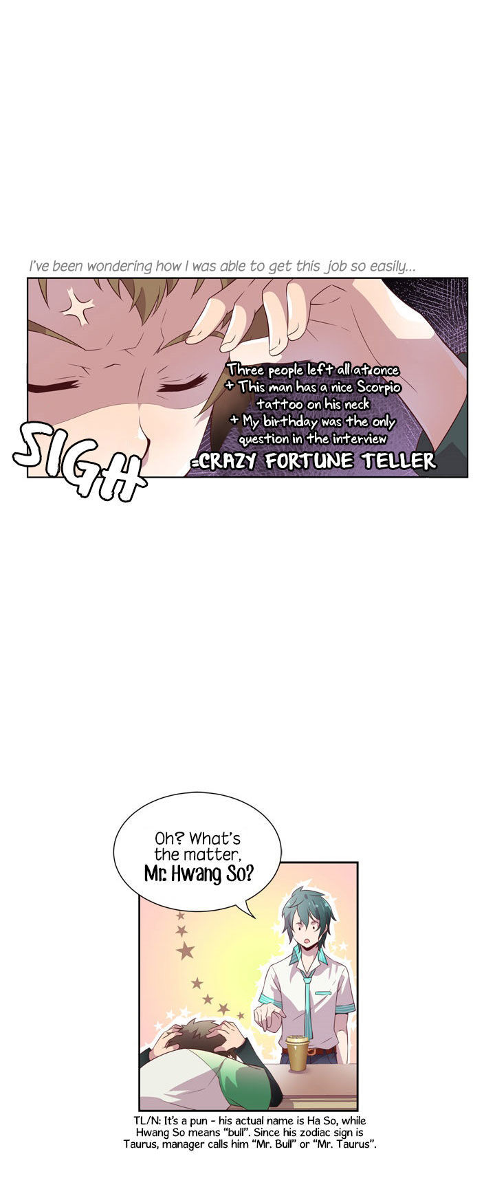 Star Star Star - Horoscope Cafe Chapter 1 page 37 - Chapter 1 : Scorpio is ASSERTIVE