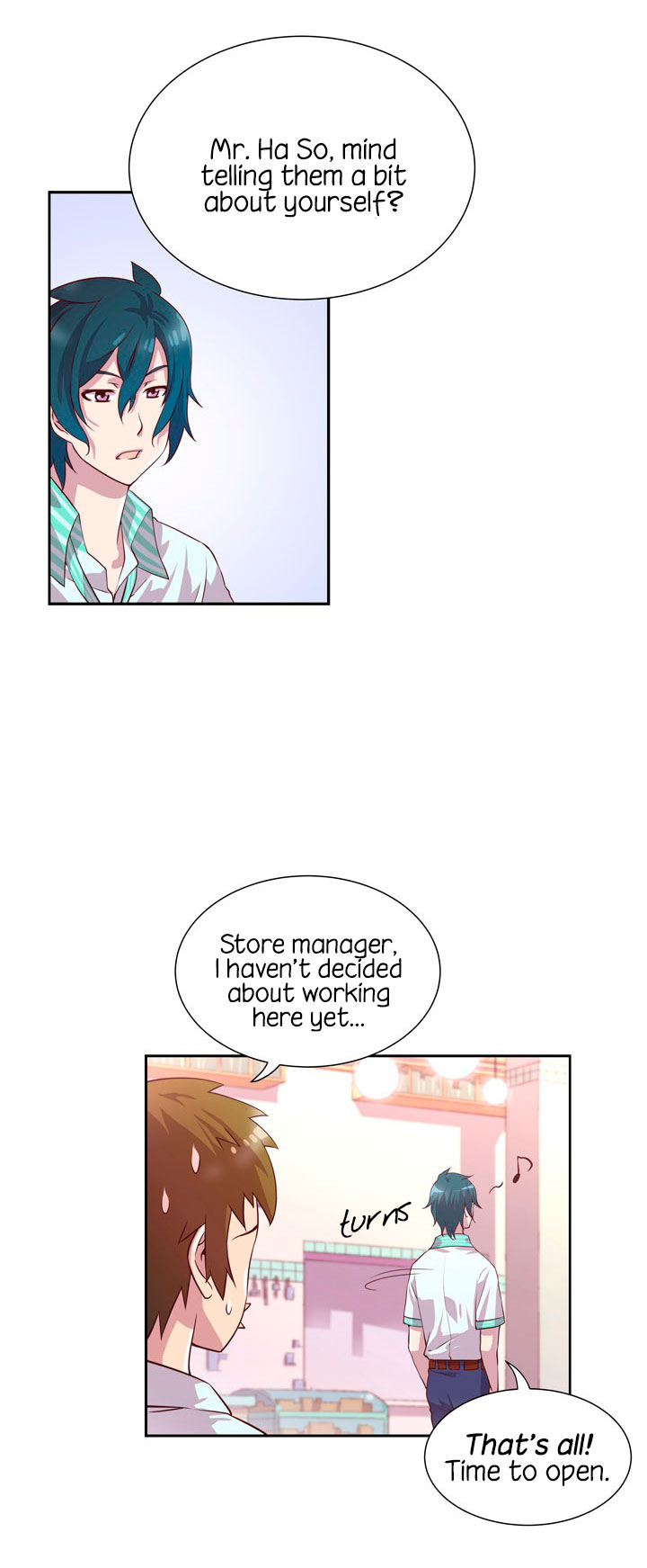 Star Star Star - Horoscope Cafe Chapter 2 page 6 - Chapter 2 : Ha So's Slow Progress