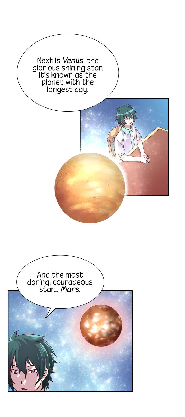 Star Star Star - Horoscope Cafe Chapter 4 page 15 - Chapter 4 : Scorpion can see through