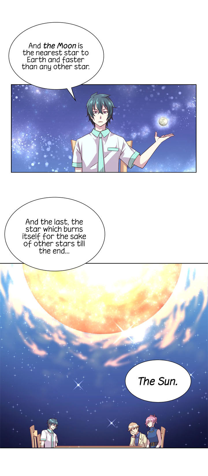 Star Star Star - Horoscope Cafe Chapter 4 page 17 - Chapter 4 : Scorpion can see through