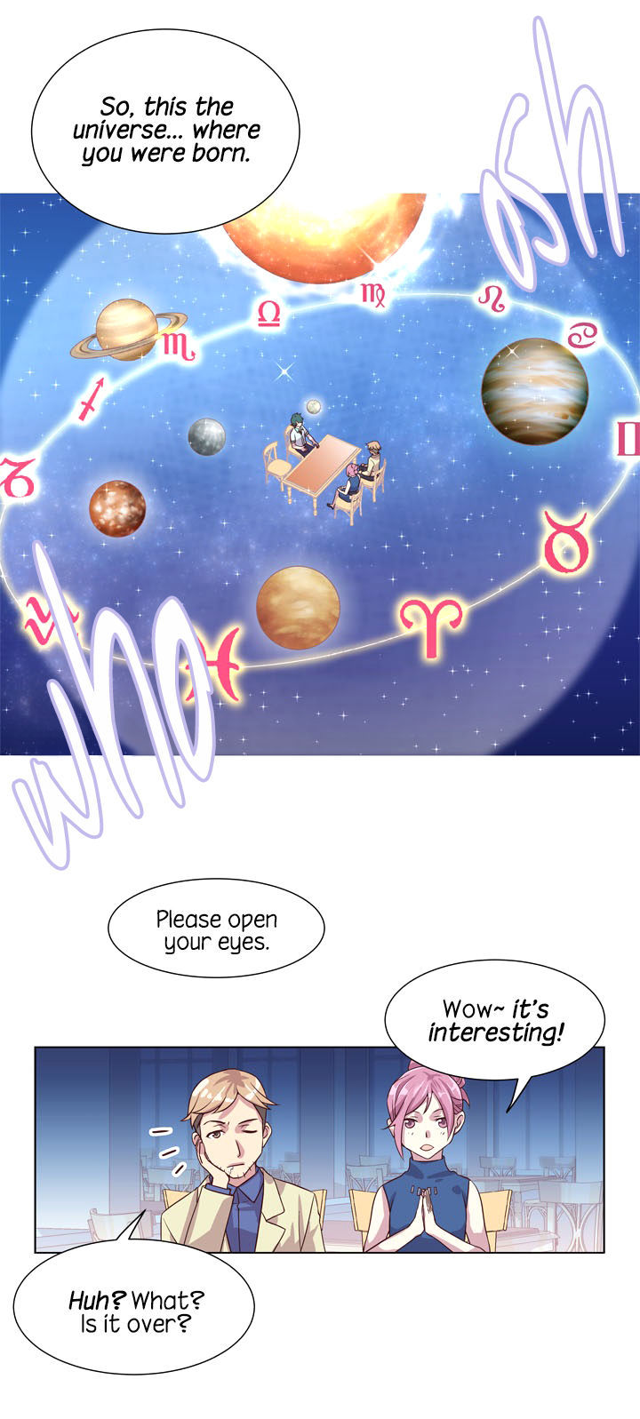 Star Star Star - Horoscope Cafe Chapter 4 page 21 - Chapter 4 : Scorpion can see through