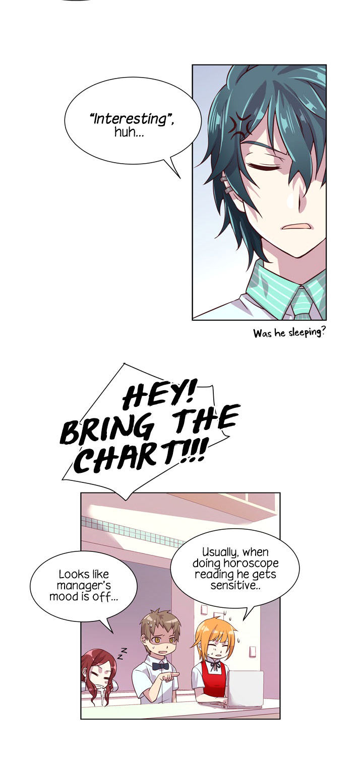 Star Star Star - Horoscope Cafe Chapter 4 page 22 - Chapter 4 : Scorpion can see through