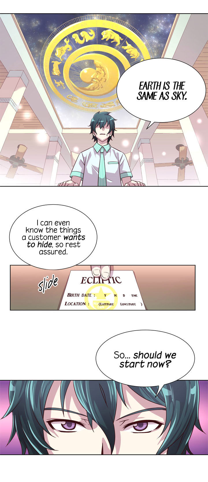 Star Star Star - Horoscope Cafe Chapter 4 page 9 - Chapter 4 : Scorpion can see through