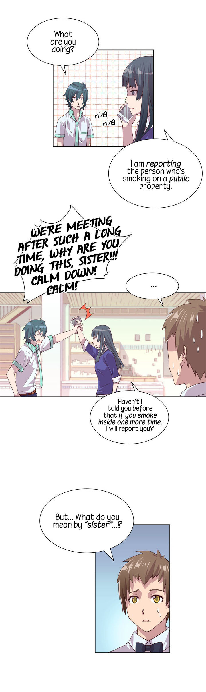 Star Star Star - Horoscope Cafe Chapter 6 page 10 - Chapter 6 : That girl nags a lot