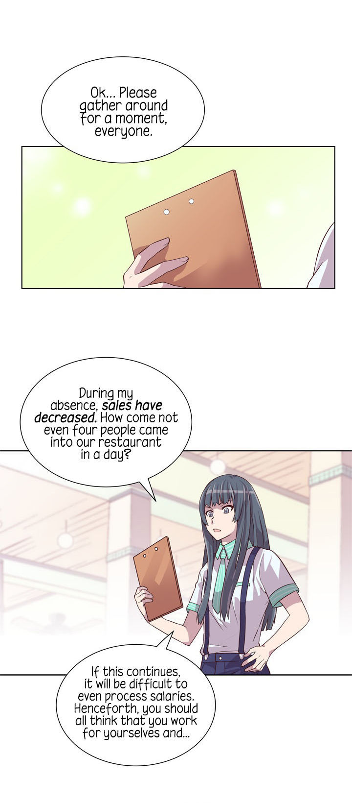 Star Star Star - Horoscope Cafe Chapter 6 page 13 - Chapter 6 : That girl nags a lot